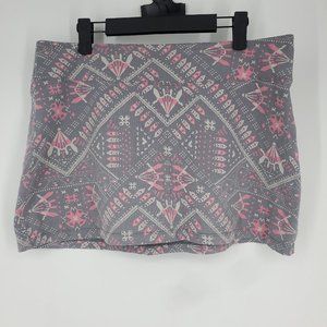 Patagonia Women's Orange Organic Cotton Blend   Mini Skirt Size M